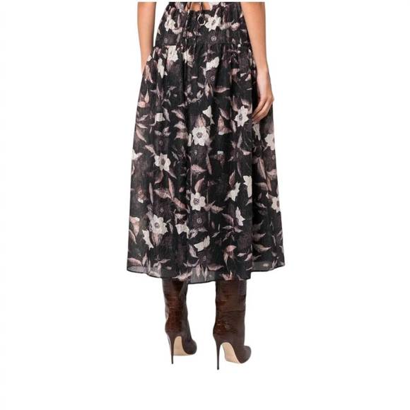 NEW ULLA JOHNSON talia dress in obsidian - Picture 3 of 3
